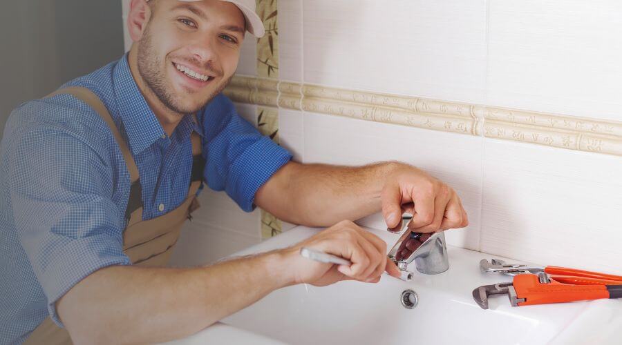 Faucet cartridge replacement in Simpson, KS
